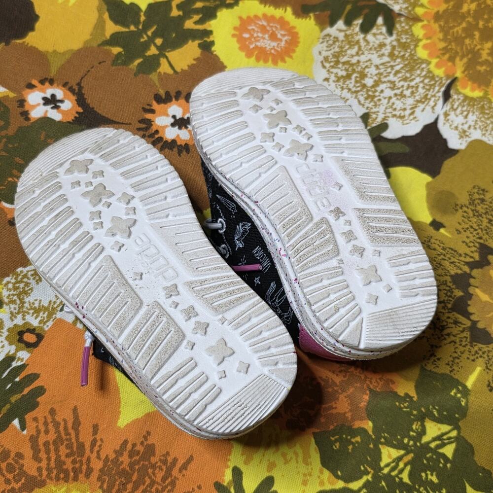 Hey Dude Wendy Toddler Unicorn Slip On Shoes Size US K8 - Picture 6 of 7